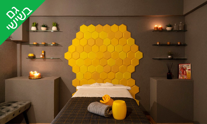 עיסוי מקצועי בקליניקת Bee Therapy, תל אביב